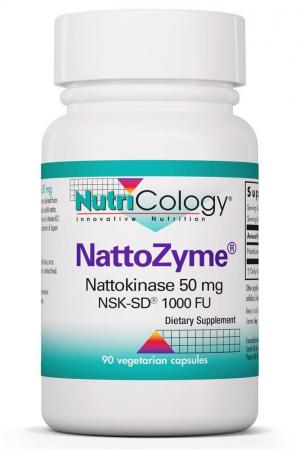 NattoZyme® Nattokinase 50 mg NSK-SD® by Nutricology