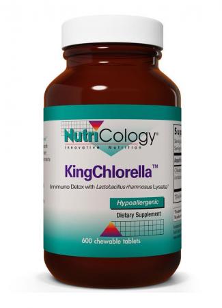 KingChlorella™ 600 Chewable Tablets by Nutricology