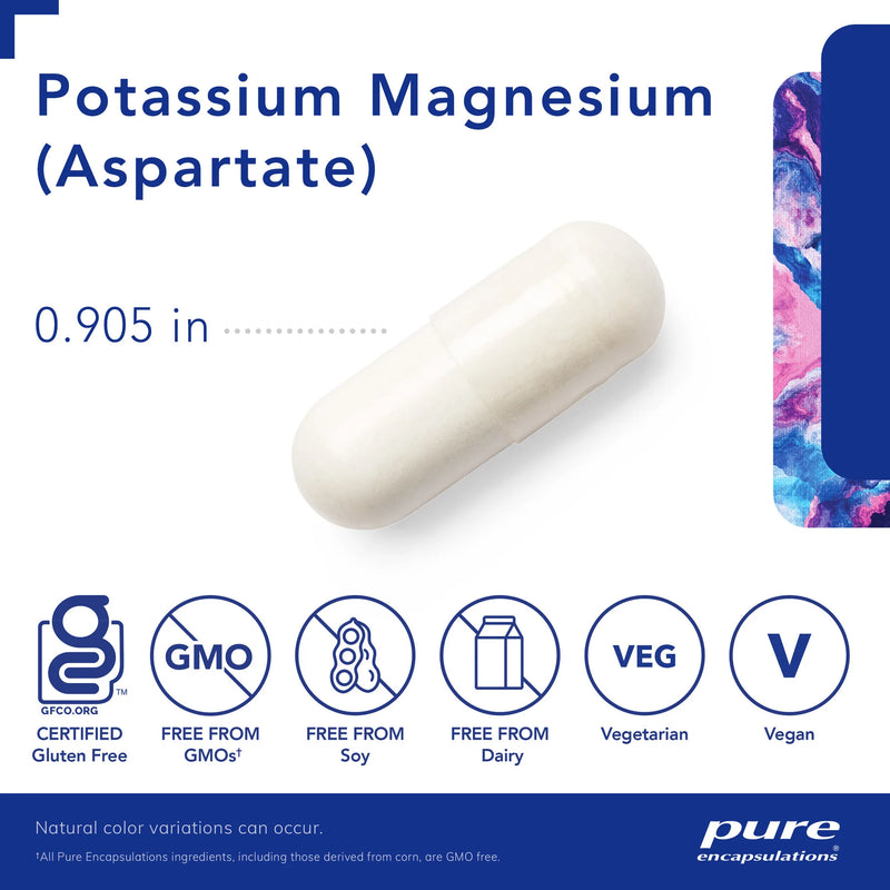 Potassium Magnesium (Aspartate) by Pure Encapsulations®