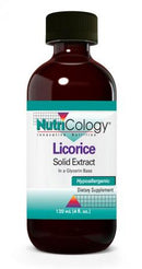 Licorice Solid Extract 120 mL (4 fl. oz.) by Nutricology