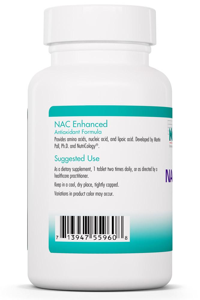 NAC Enhanced 90 Tablets by Nutricology