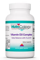 Vitamin D3 Complete Fish Gelatin Capsules by Nutricology