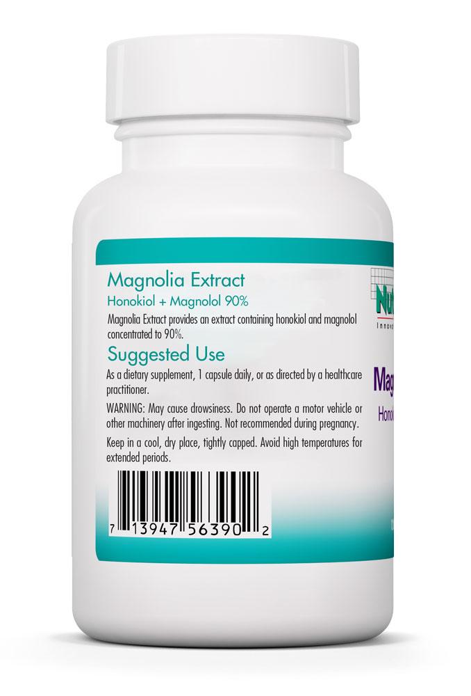Magnolia Extract 120 Vegetarian Caps by Nutricology