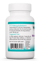 B12 Adenosylcobalamin 60 Vegetarian Lozenges by Nutricology