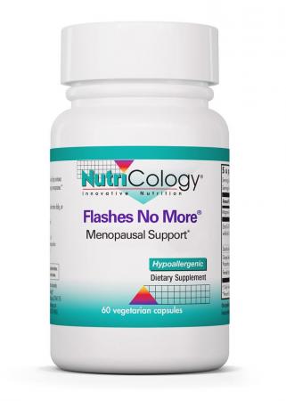 Flashes No More® 60 Vegetarian Capsules by Nutricology