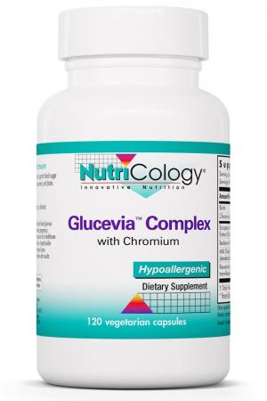 Glucevia™ Complex 120 Vegetarian Capsules by Nutricology