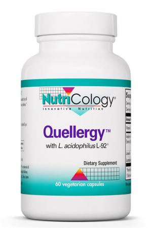 Quellergy™ 60 Vegetarian Capsules by Nutricology