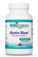 Biotin Blast® 90 Vegetarian Capsules by Nutricology
