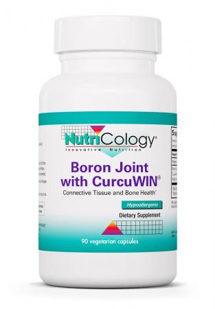 Boron Joint with CurcuWIN® 90 Vegetarian Capsules by Nutricology