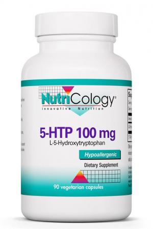 5-HTP 100 mg 90 Vegetarian Capsules by Nutricology