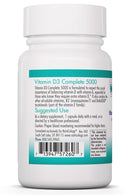 Vitamin D3 Complete 5000 60 Fish Gelatin Capsules by Nutricology