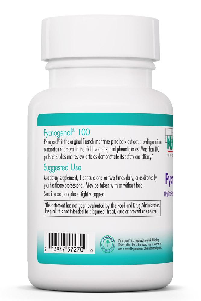 Pycnogenol® 100 30 Vegetarian Capsules by Nutricology