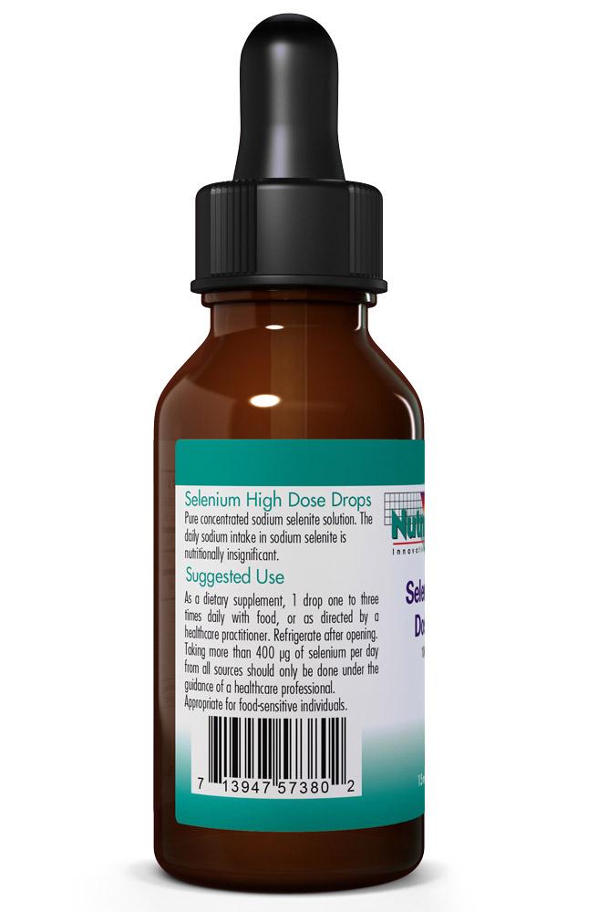 Selenium High Dose Drops 15 mL (0.50 fl. oz.) by Nutricology