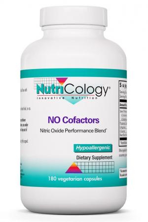 NO Cofactors* 180 Vegetarian Capsules by Nutricology