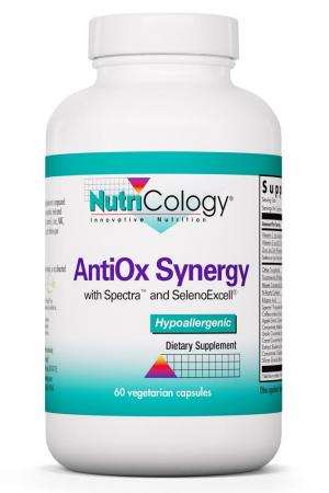 AntiOx Synergy 60 Vegetarian Capsules by Nutricology