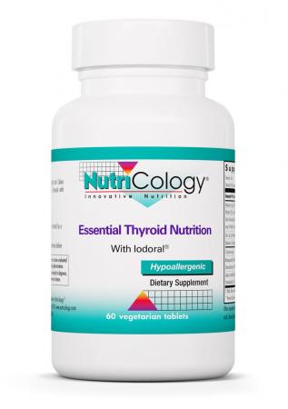 Essential Thyroid Nutrition 60 Vegetarian Tablets by Nutricology