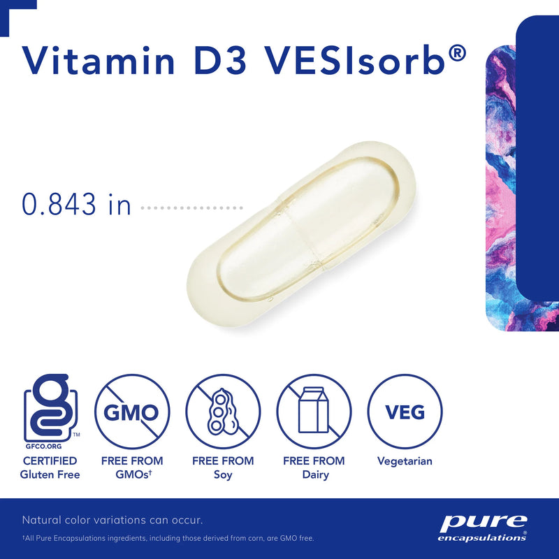 Vitamin D3 VESIsorb by Pure Encapsulations®