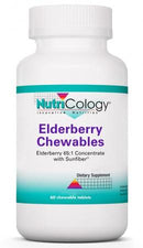 Elderberry Chewables 60 Chewable Tablets by Nutricology