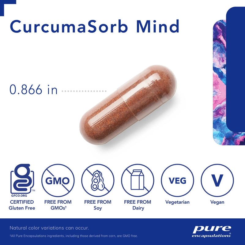 CurcumaSorb Mind by Pure Encapsulations®