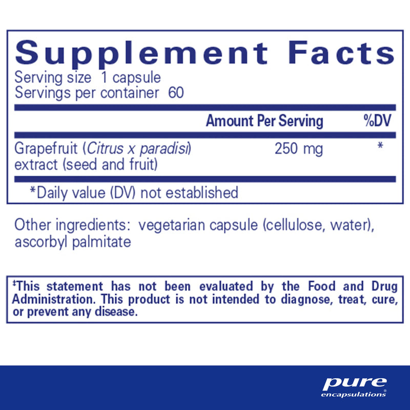 Grapefruit Seed Extract by Pure Encapsulations®