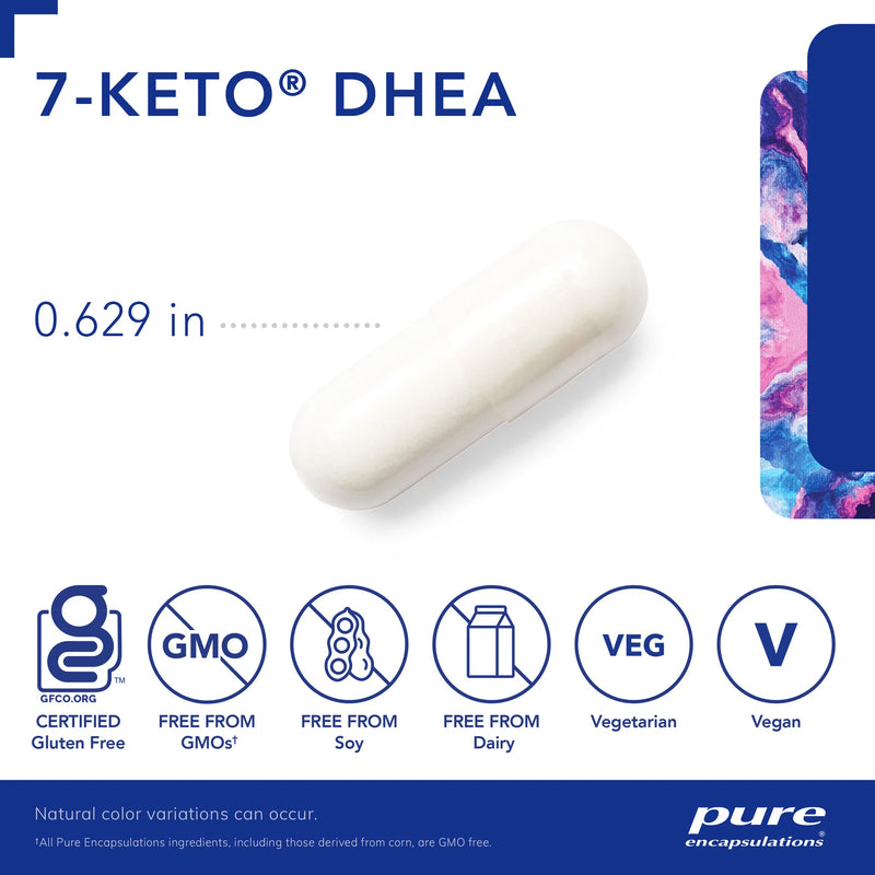 7-KETO DHEA 100 mg by Pure Encapsulations®