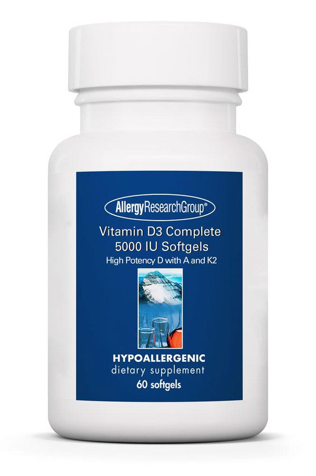 Vitamin D3 Complete 5000 IU Softgels by Allergy Research Group