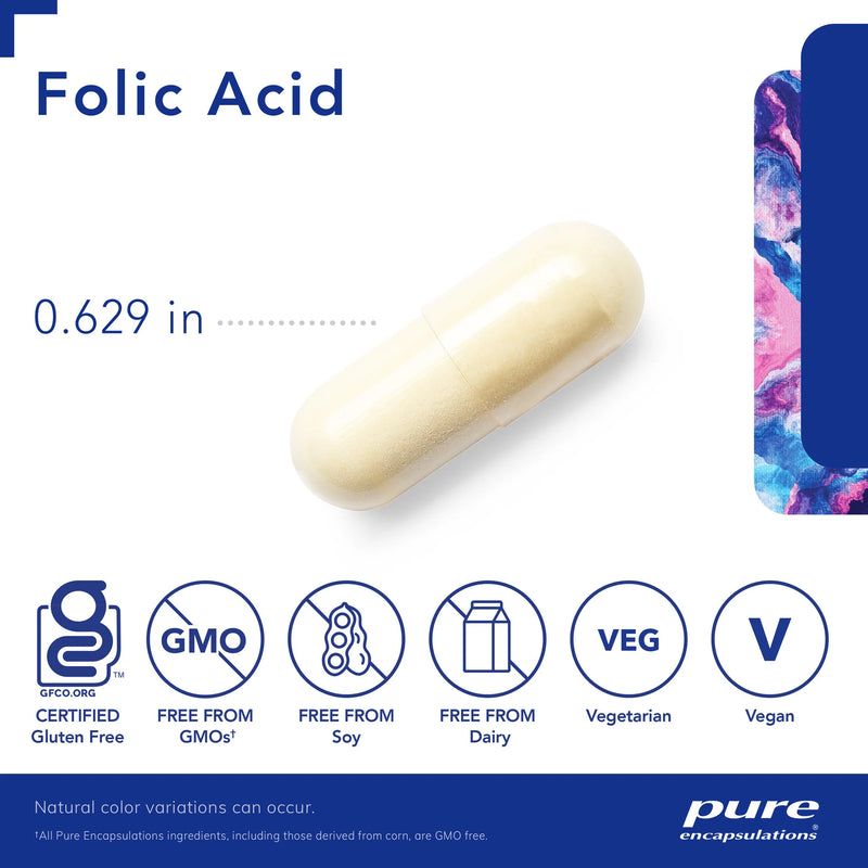 Folic Acid by Pure Encapsulations®