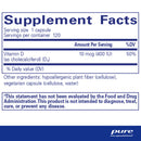 Vitamin D3 10 mcg (400 IU) by Pure Encapsulations®