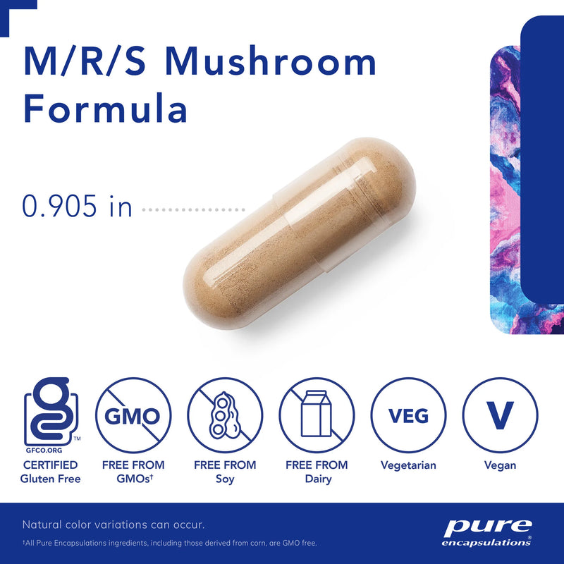 M/R/S Mushroom Formula by Pure Encapsulations®