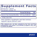 Vitamin D3 125 mcg (5,000 IU) by Pure Encapsulations®