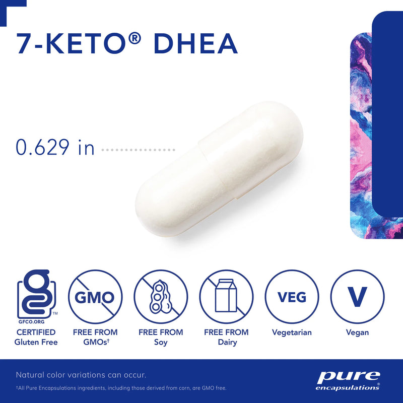 7-KETO DHEA 25 mg by Pure Encapsulations®