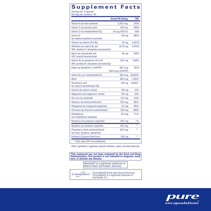 Nutrient 950 with NAC by Pure Encapsulations®