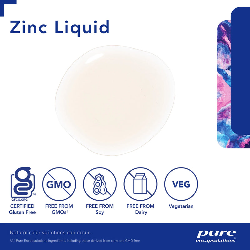 Zinc Liquid 15 mg by Pure Encapsulations®