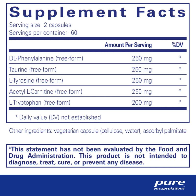 Cognitive Aminos by Pure Encapsulations®