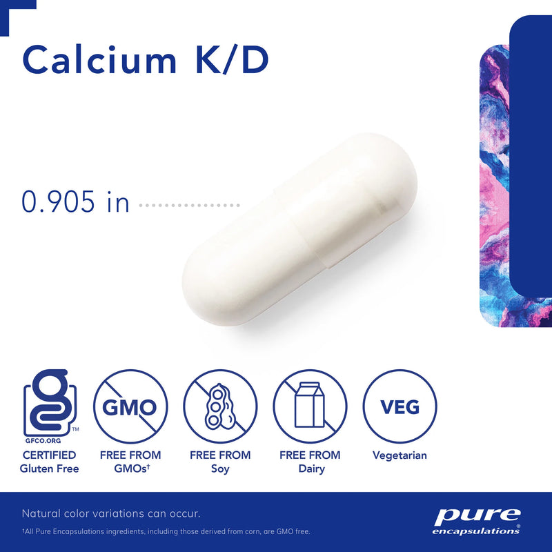 Calcium K/D by Pure Encapsulations®