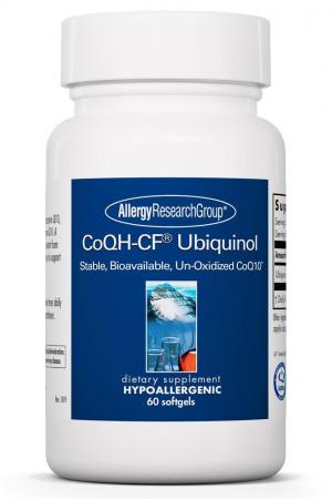 CoQH-CF® Ubiquinol 100 mg 60 softgels by Allergy Research Group