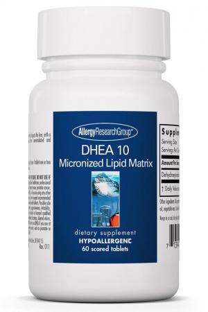 DHEA Micronized Lipid Matrix 60 scored tablets by Allergy Research Group