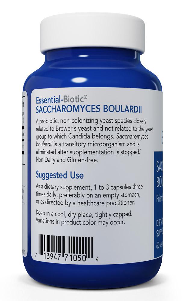 Essential-Biotic® SACCHAROMYCES BOULARDII 60 vegetarian capsules by Allergy Research Group