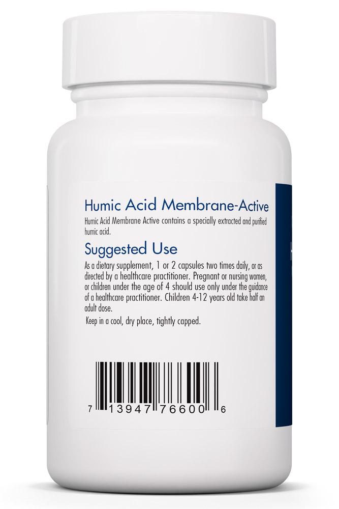 Humic Acid Membrane-Active 375mg 60 vegetarian capsules by Allergy Research Group