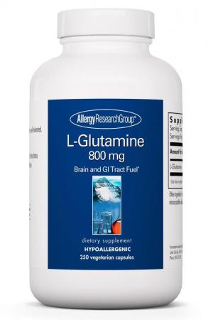 L-Glutamine 800 Mg 250 Vegetarian Capsules by Allergy Research Group