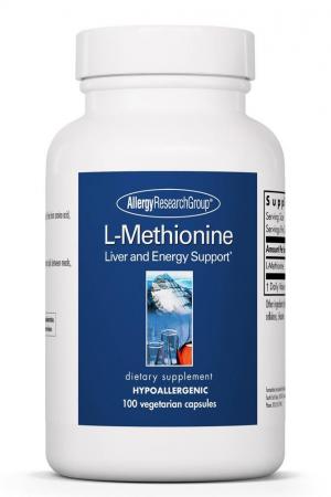 L-Methionine 500 mg 100 vegetarian capsules by Allergy Research Group