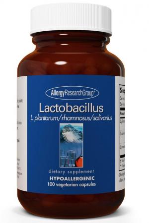 Lactobacillus 100 Vegetarian Capsules by Allergy Research Group