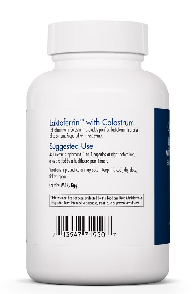 Laktoferrin with Colostrum 90 Vegicaps by Allergy Research Group