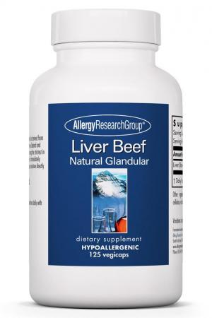 Liver Beef 125 Vegicaps by Allergy Research Group