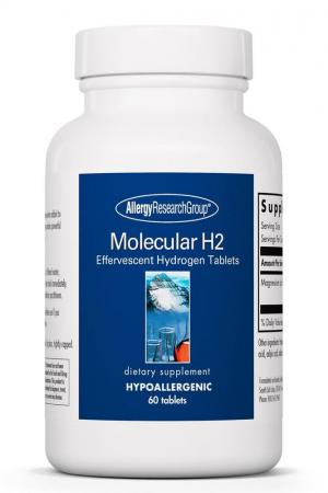Molecular H2 60 Vegetarian Tablets by Allergy Research Group