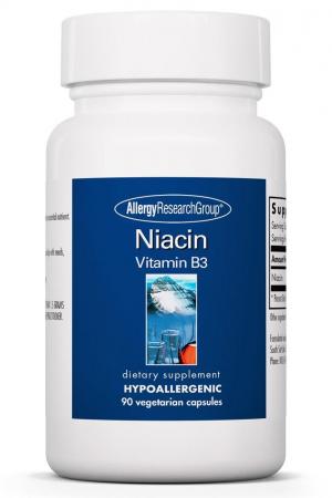 Niacin 90 Vegetarian Capsules by Allergy Research Group