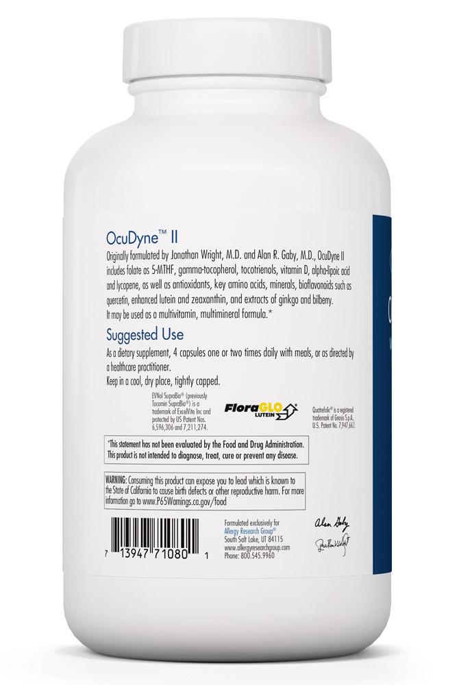 OcuDyne™ II 200 Vegetarian Capsules by Allergy Research Group