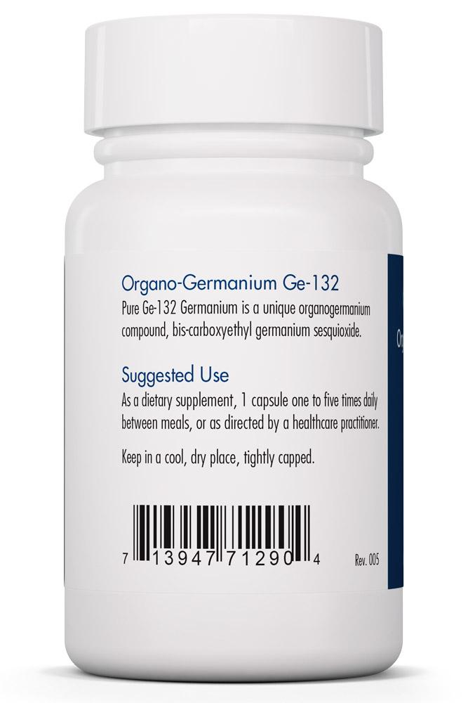 Organo-Germanium Ge-132 50 Vegetarian Capsules by Allergy Research Group
