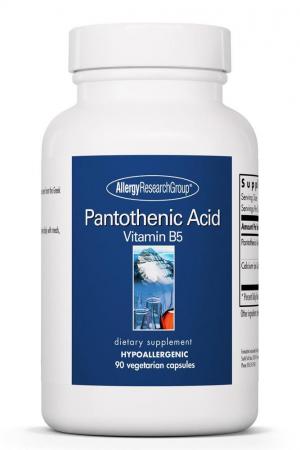 Pantothenic Acid 90 Vegetarian Caps by Allergy Research Group