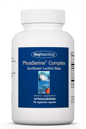 PhosSerine® Complex 90 Vegetarian Capsules by Allergy Research Group